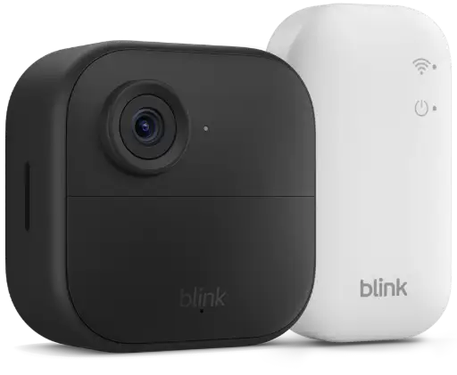 Cámara de seguridad inteligente inalámbrica, dos años de duración de la batería, visión diurna HD de 1080p y nocturna por infrarrojos Blink Outdoor: Cámara de seguridad inteligente inalámbrica