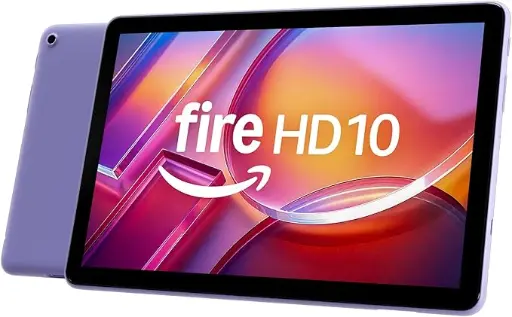 Tablet Amazon Fire HD 10, hecha para relajarse, vibrante pantalla Full HD de 10.1 pulgadas, procesador de ocho núcleos, 3 GB de RAM, (lanzamiento de 2023), 32 GB, Lila Tablet Amazon Fire HD 10