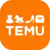Logo de TEMU que se muestra como tienda en la que puedes comprar y enviar tu casillero en Miami para traer a Panamá con Shopping Box Compra en Temu, envía a tu casillero en Miami y Shopping Box se encarga del resto