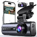 Cámara para Auto Dashcam 4K de 3 Canales con WiFi 5 GHz – Seguridad Total en Cada Trayecto.webp